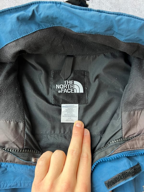 TNF giacca blu e nera — 9