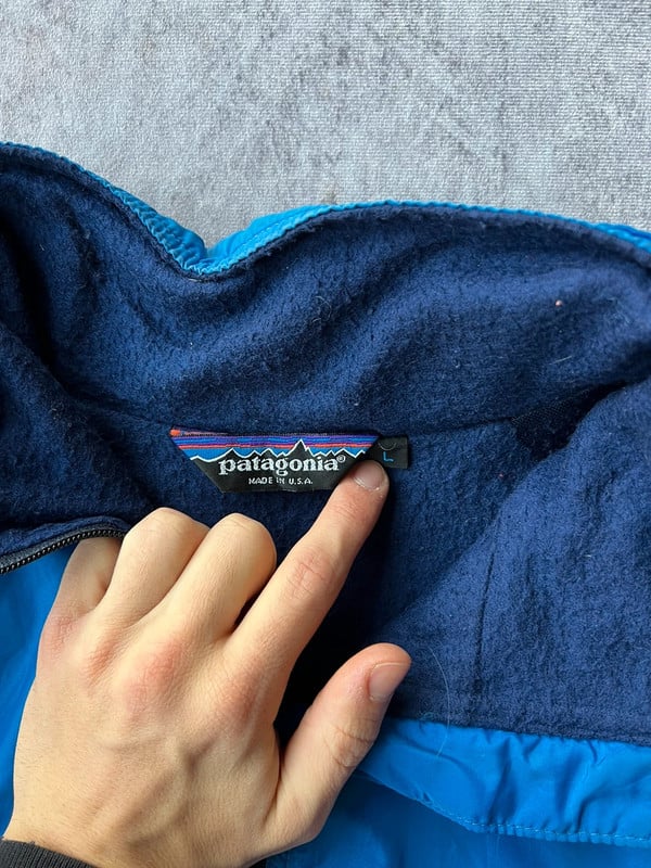 Patagonia giacca blu — 5
