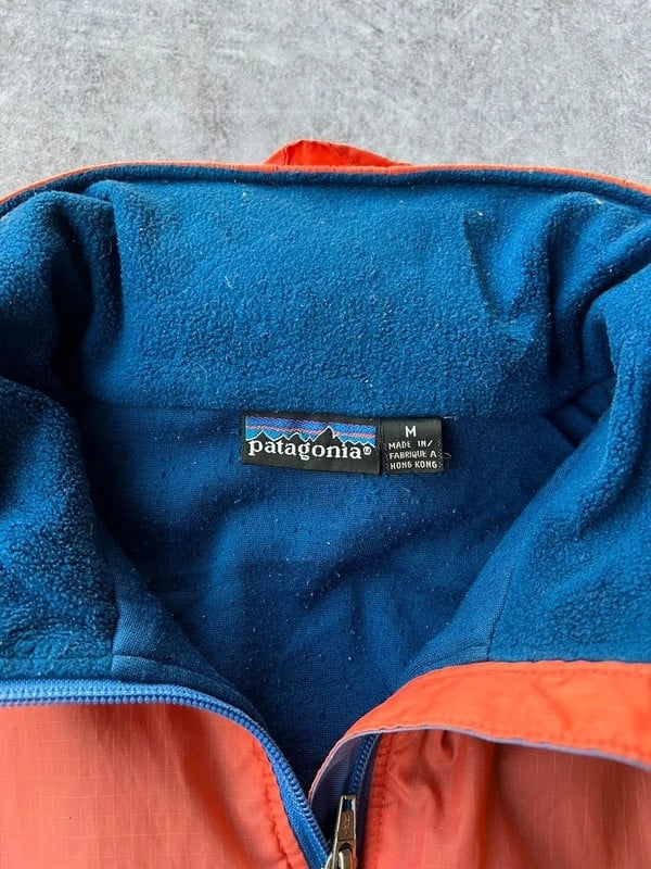 Patagonia giacca lilla e salmone — 5