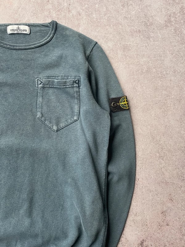 Stone Island felpa blu — 3