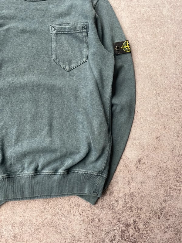 Stone Island felpa blu — 4