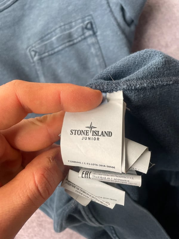 Stone Island felpa blu — 8