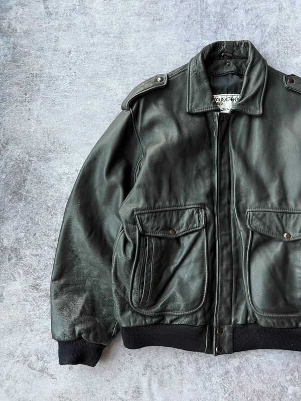 Sport & Adventure giacca in pelle nera — 3