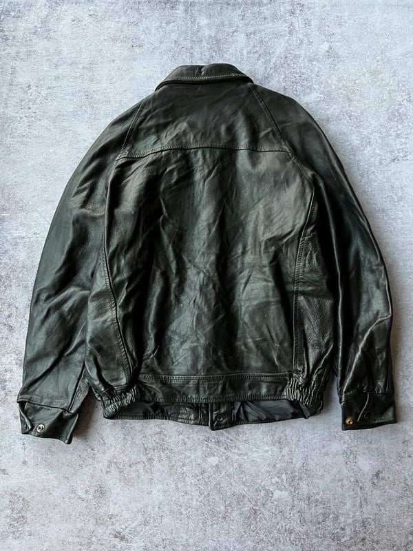 Missisauga giacca in pelle nera — 7