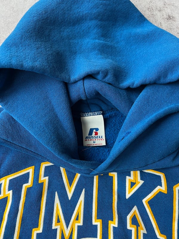 Russel athletic felpa blu — 3