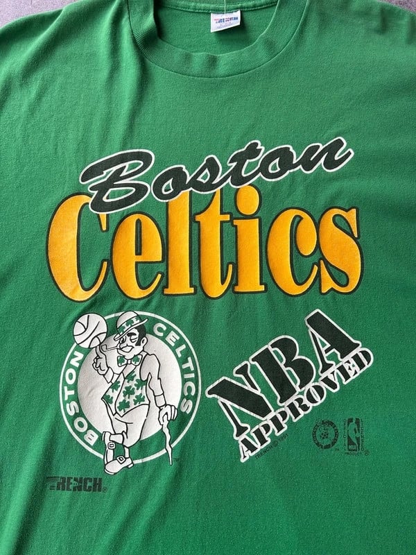 '89 Boston Celtics single stitch vintage tee — 4