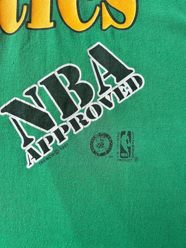'89 Boston Celtics single stitch vintage tee — 5
