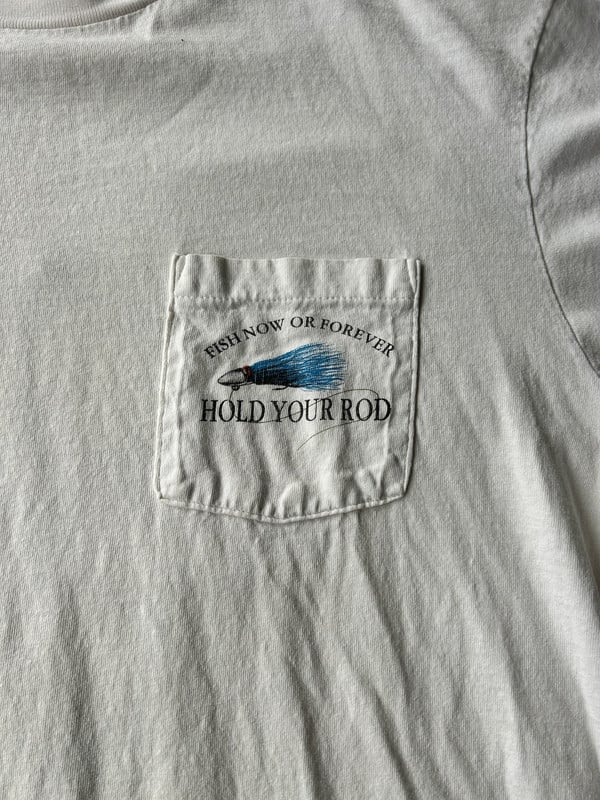vintage tee single stitch fishing — 2