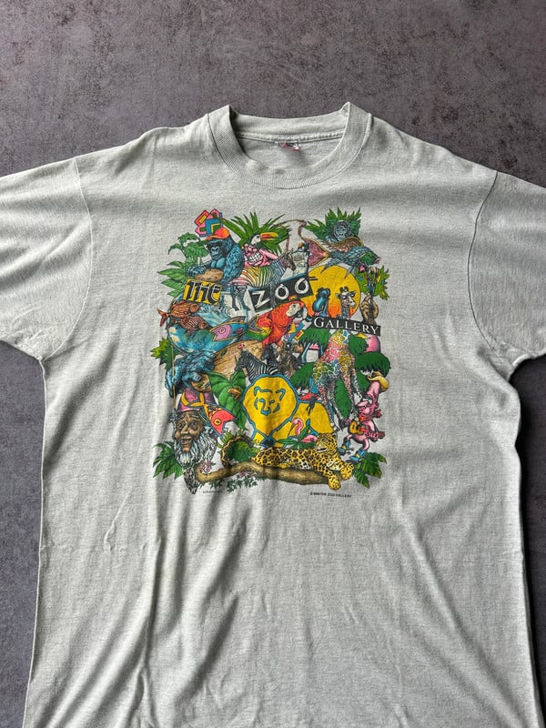 '89 The zoo gallery vintage tee single stitch — 2