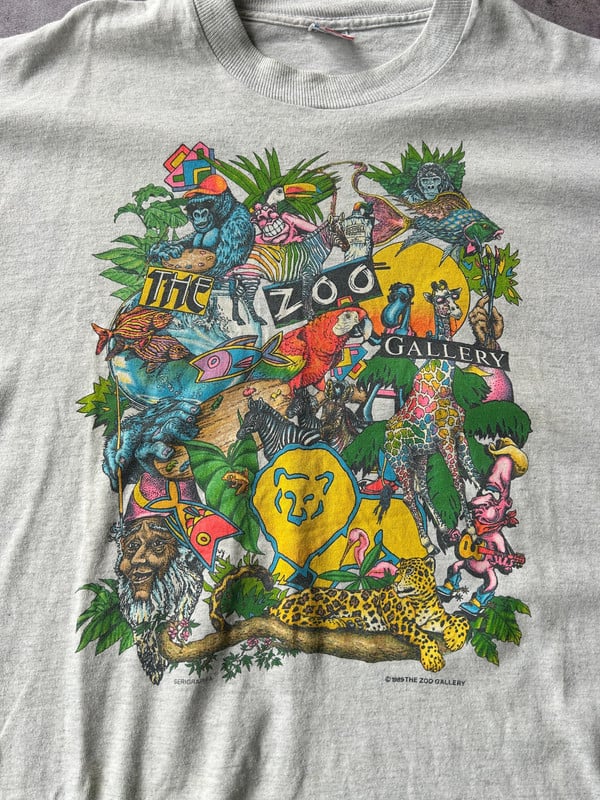'89 The zoo gallery vintage tee single stitch — 3