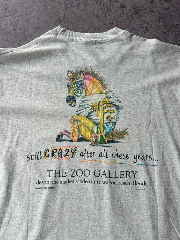 '89 The zoo gallery vintage tee single stitch — 6