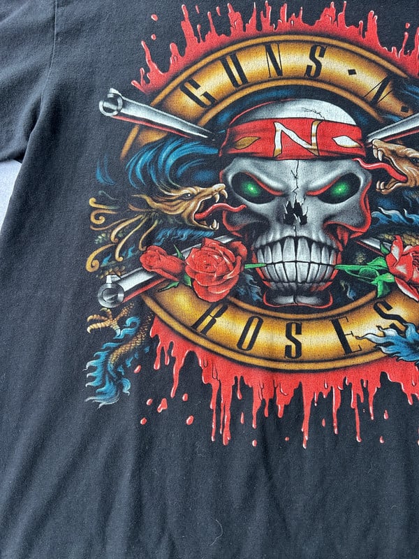 90s Guns n Roses vintage tee music single stitch — 3