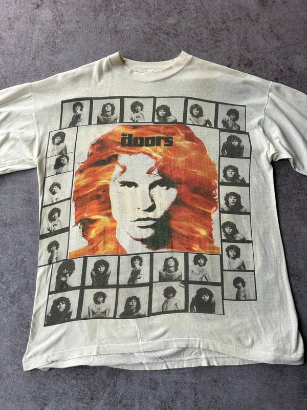 90's The Doors Val Kilmer Jim Morrison movie promo tee rock vintage — 2
