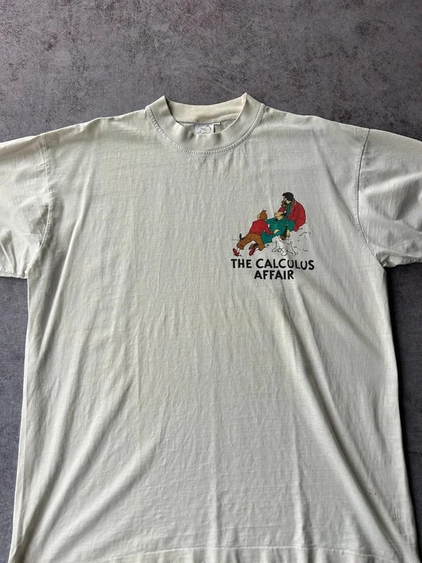 90s vintage tee single stich — 2
