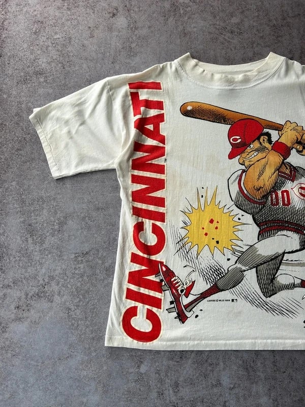 '89 Cincinnati Baseball vintage sport tee — 2
