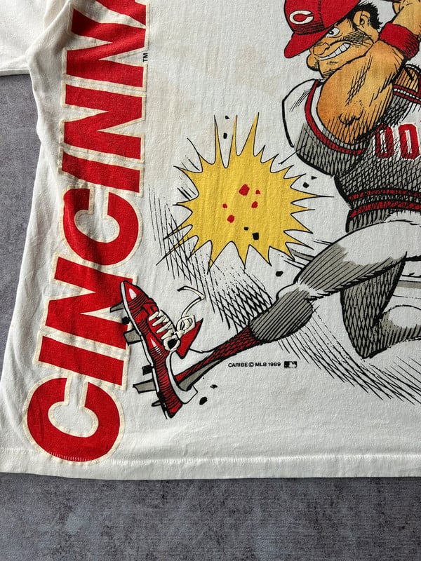 '89 Cincinnati Baseball vintage sport tee — 3