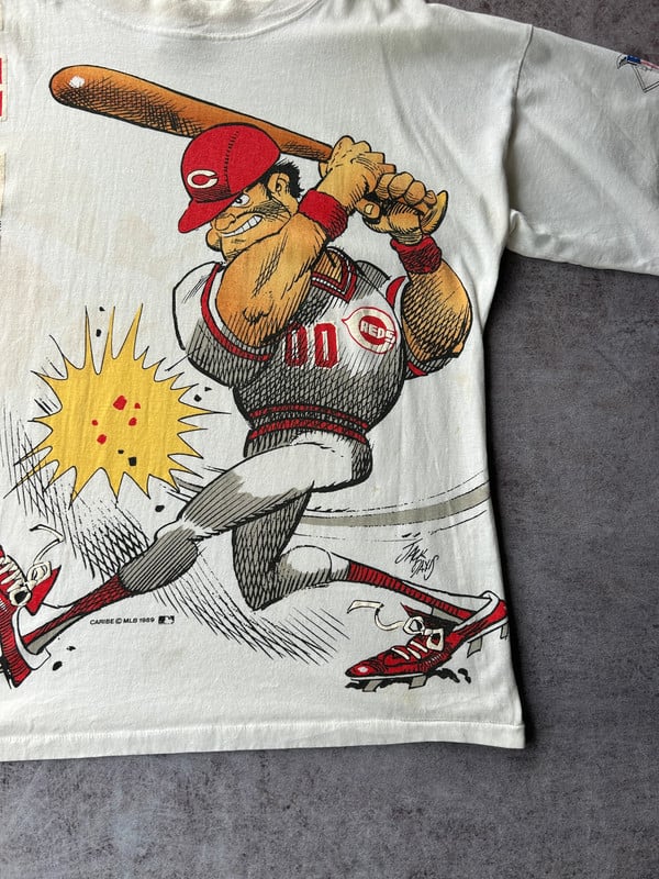 '89 Cincinnati Baseball vintage sport tee — 4