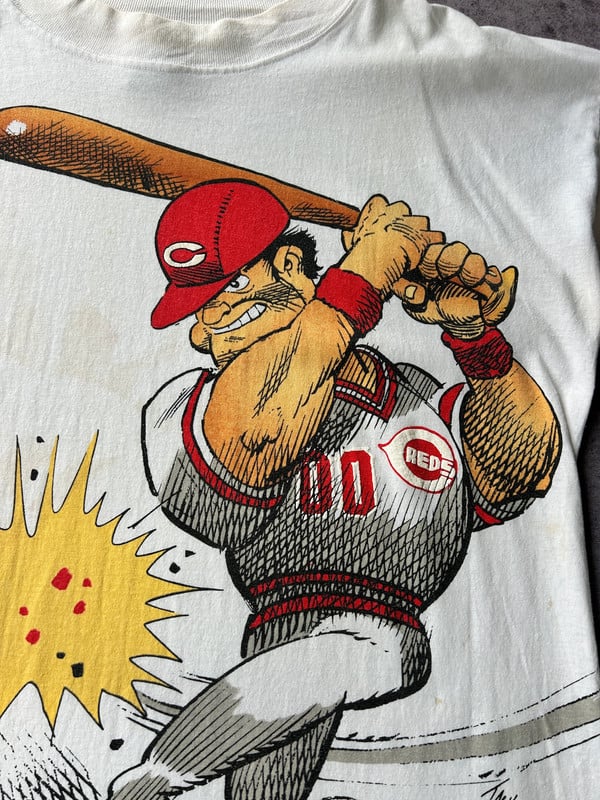 '89 Cincinnati Baseball vintage sport tee — 5