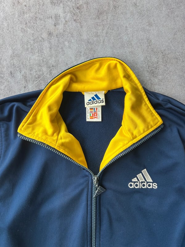 Adidas tuta blu gialla — 6