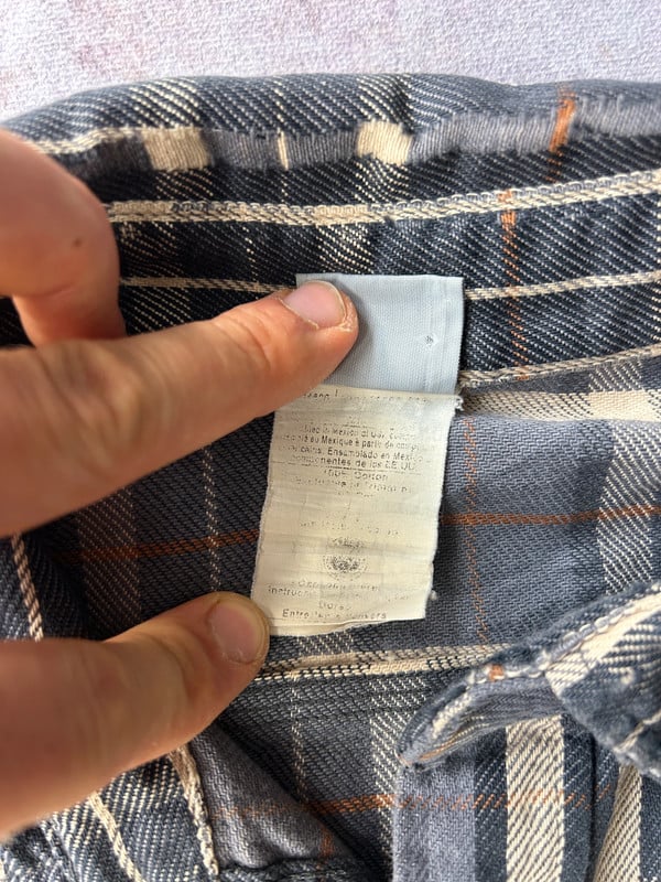 Carhartt camicia a quadri blu — 8