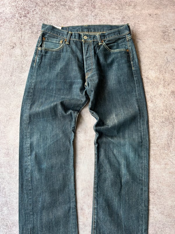 Levi's 501 denim raw — 2