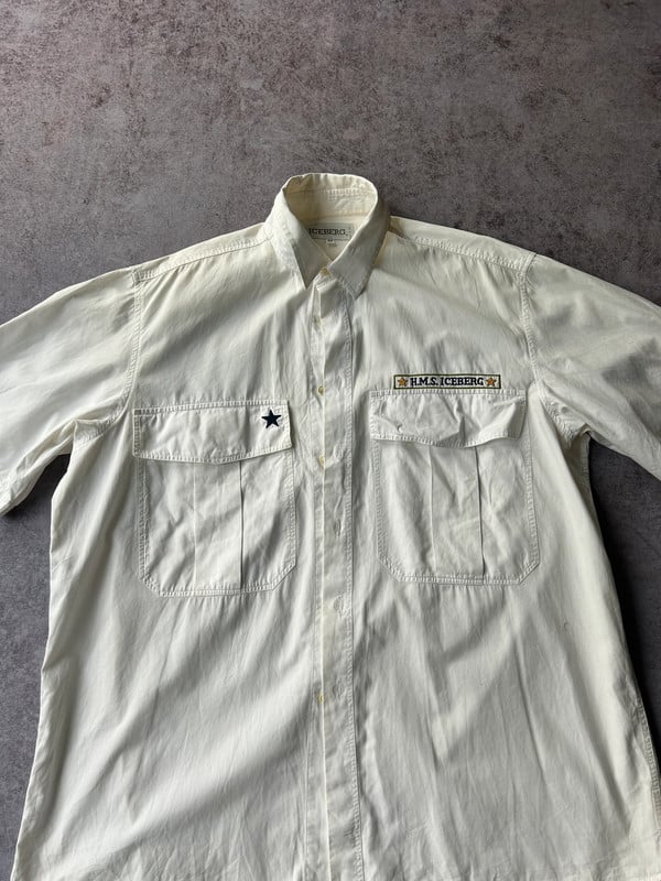Iceberg camicia bianca — 2