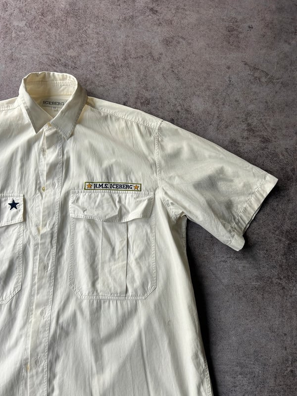 Iceberg camicia bianca — 3