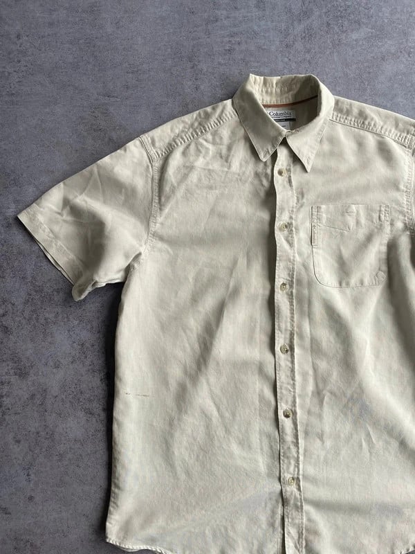 Columbia summer shirt beige — 2