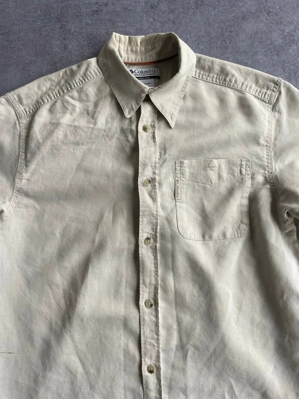 Columbia summer shirt beige — 3