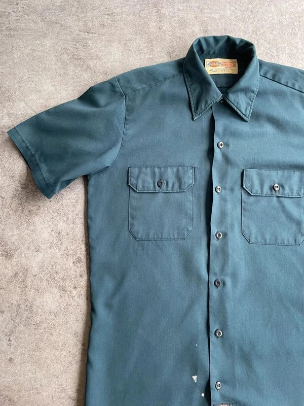 Dickies workwear shirt blue vintage — 2