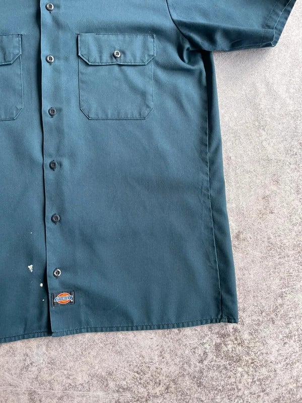 Dickies workwear shirt blue vintage — 5