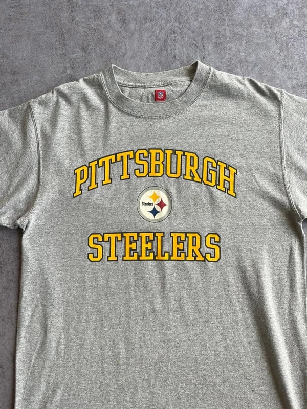NFL t-shirt Pittsburg Steelers grey — 2