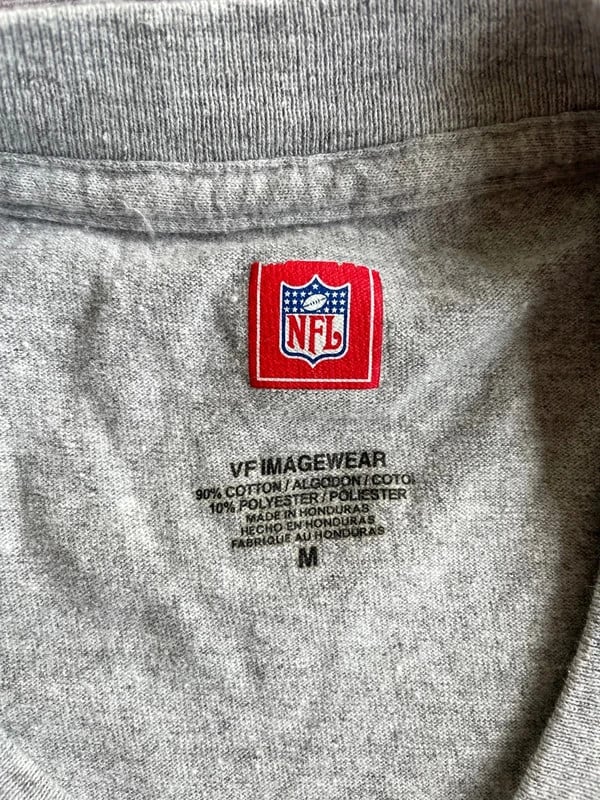 NFL t-shirt Pittsburg Steelers grey — 6