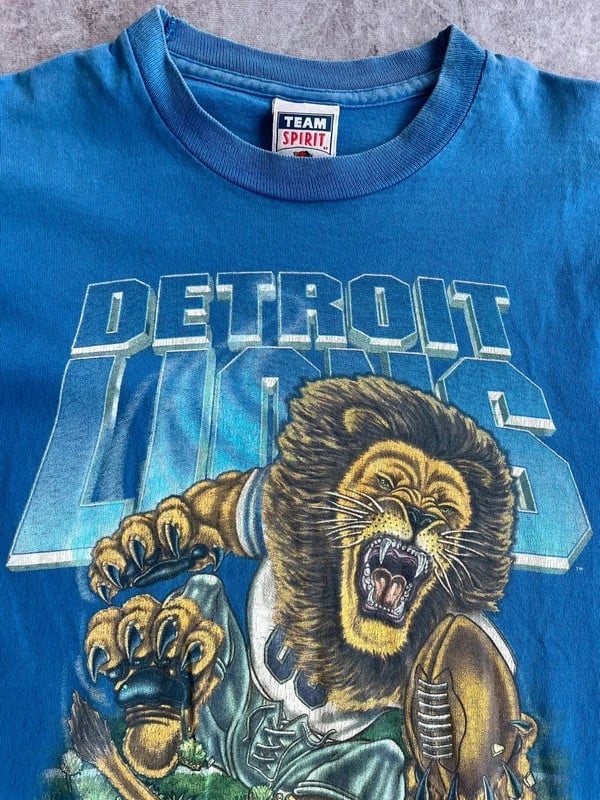 ‘95 Detroit Lions NFL American vintage sport — 4
