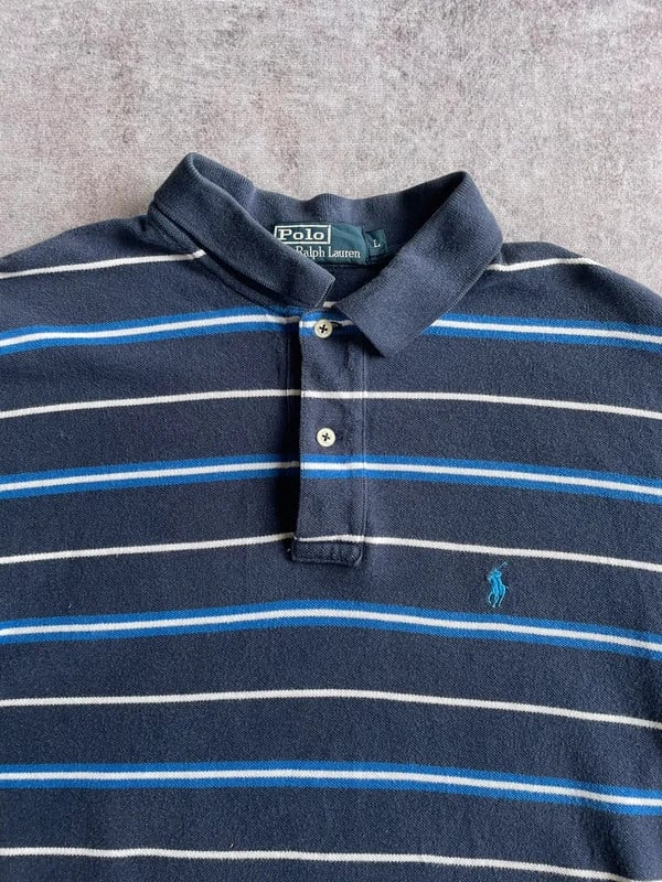 Polo Ralph Lauren polo shirt blue marine — 4