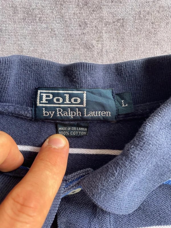 Polo Ralph Lauren polo shirt blue marine — 7