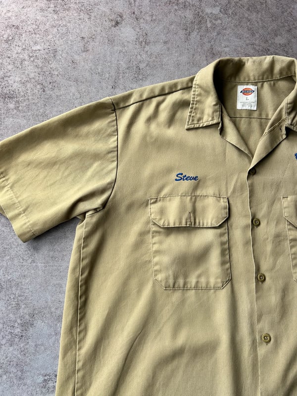 Dickies Floaire workwear camicia beige — 3