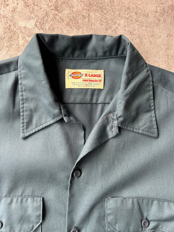 Dickies camicia lavoro blu — 5
