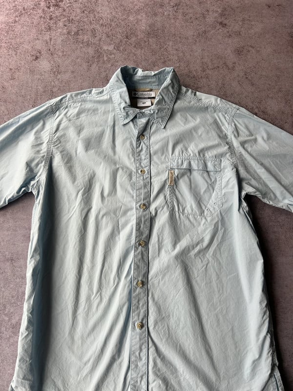 Columbia camicia azzurra