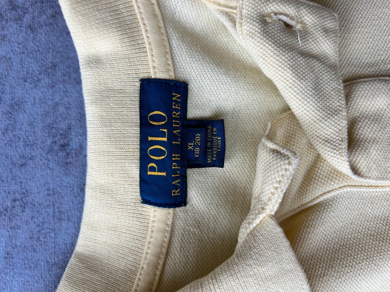 Polo Ralph Lauren gialla