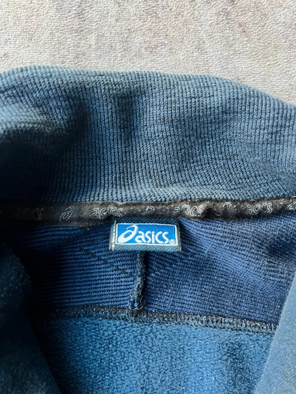 Asics felpa blu