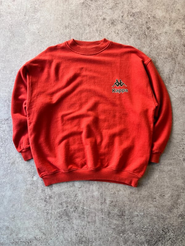 CREWNECK KAPPA ROSSA