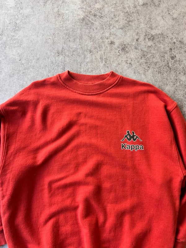 CREWNECK KAPPA ROSSA