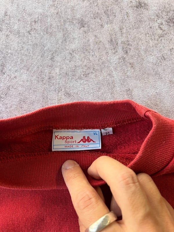 CREWNECK KAPPA ROSSA