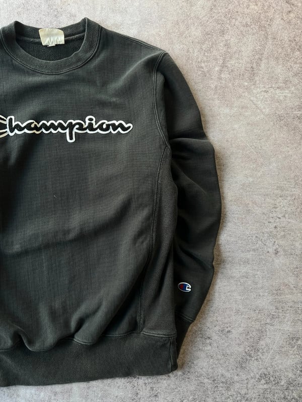 CREWNECK CHAMPION NERO — 4