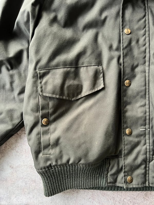 Woolrich giacca blu pelo — 5