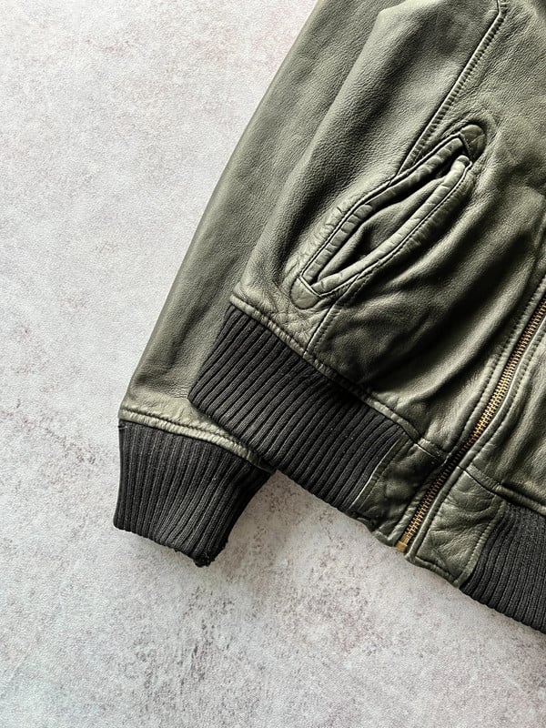 Bomb Boogie giacca pelle nero — 2