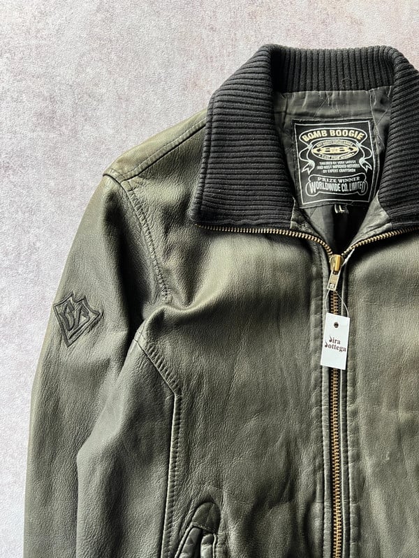 Bomb Boogie giacca pelle nero — 3