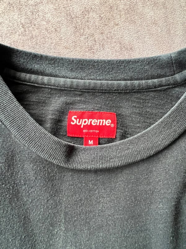 Supreme longsleeve tee blu